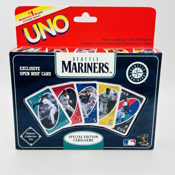UNO Seattle Mariners MLB 2003 Special Edition Card Game. New. Sealed. - Picture 1 of 8
